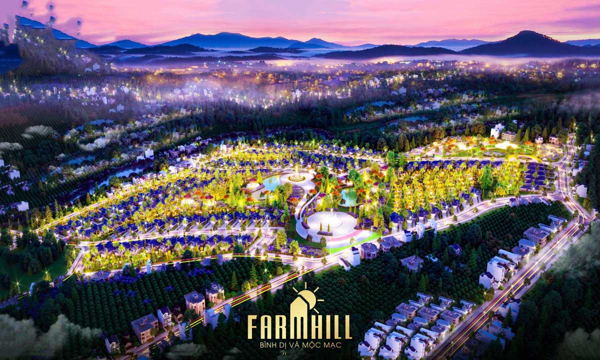 Phối cảnh Dự án Farm Hill Lộc Ngãi